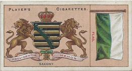 1905 Player's Countries Arms & Flags #45 Saxony Front