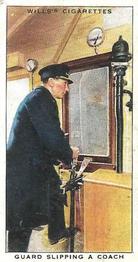 1938 Wills's Railway Equipment #5 Guard Slipping a Coach Front