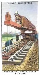 1938 Wills's Railway Equipment #13 Mechanical Track Layer at Work Front