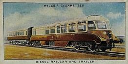 1938 Wills's Railway Equipment #29 Diesel Railcar and Trailer Front