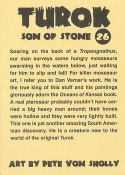 2009 Turok Son of Stone #26 Soaring on the Back