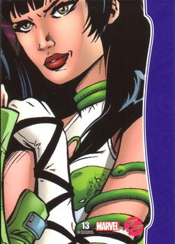 2014 Rittenhouse Marvel: Dangerous Divas 2 #13 Female Loki Back