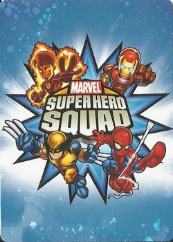 2009 Upper Deck Super Hero Squad #75 Checklist Front