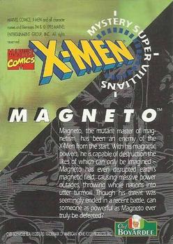 1995 Chef Boyardee X-Men Promo #NNO Magneto Back