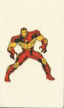 1996 Fleer/SkyBox Marvel Vision - Marvel Vision Tattoos #Fleer11 Iron Man Front