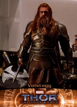 2013 Upper Deck Thor The Dark World #65 Volstagg Front