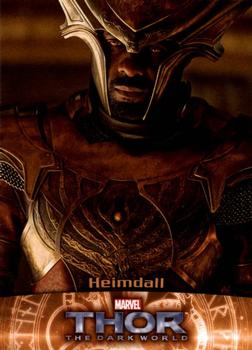 2013 Upper Deck Thor The Dark World #66 Heimdall Front