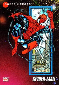 1992 Impel Marvel Universe - Promos #1 Spider-Man Front