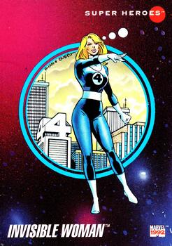 1992 Impel Marvel Universe - Promos #2 Invisible Woman Front
