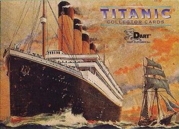 1998 Dart Titanic #1 Memorable Maritime Catastrophe Front
