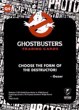 2016 Cryptozoic Ghostbusters - Quotes #Q6 Choose the Form of the Destructor! Back