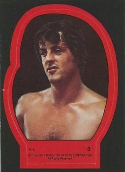1979 Topps Rocky II - Stickers #3 Chin Up, Rock! Front