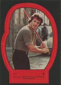 1979 Topps Rocky II - Stickers #6 Stickball Champ! Front