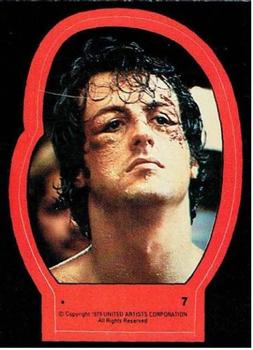 1979 Topps Rocky II - Stickers #7 Face of a Champion Front