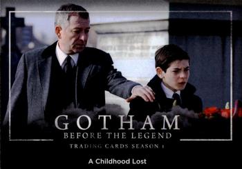 2016 Cryptozoic Gotham Season 1 #3 A Childhood Lost Front