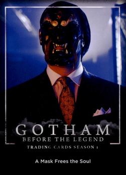 2016 Cryptozoic Gotham Season 1 #29 A Mask Frees the Soul Front