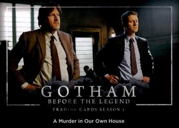2016 Cryptozoic Gotham Season 1 #41 A Murder in Our Own House Front