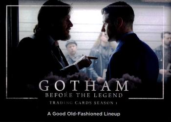 2016 Cryptozoic Gotham Season 1 #55 A Good Old­-Fashioned Lineup Front
