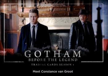 2016 Cryptozoic Gotham Season 1 #64 Meet Constance van Groot Front