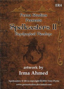2016 Perna Studios Spellcaster II: Enchanted Realms - Previews #ER4 Mermaids Back