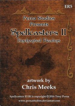2016 Perna Studios Spellcaster II: Enchanted Realms - Previews #ER5 Dragon Back