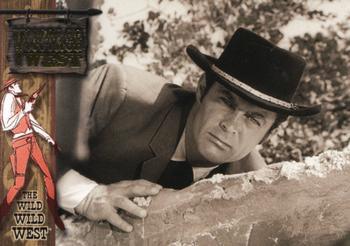 2000 Rittenhouse The Wild Wild West - Vintage West #W7 Robert Conrad as James T. West Front