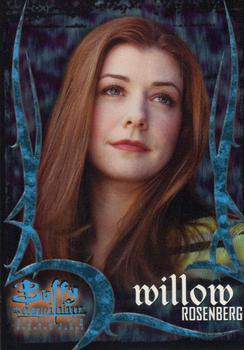 1998 Inkworks Buffy the Vampire Slayer Season 1 - Season One DVD Promos #M3 Willow Rosenberg Front