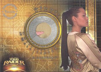 2003 Inkworks Tomb Raider: The Cradle of Life - Pieceworks #PW1c Angelina Jolie as Lara Croft Front