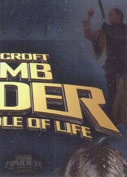 2003 Inkworks Tomb Raider: The Cradle of Life - The Cradle of Life Puzzle #COL2 A Warning from Croft Manor Front
