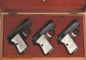 1993 Performance Years Great Guns! #18 Colt Junior .25 Pistols Front