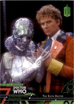 2016 Topps Doctor Who Extraterrestrial Encounters #6 The Sixth Doctor Front