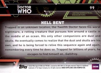 2016 Topps Doctor Who Extraterrestrial Encounters #99 Hell Bent Back