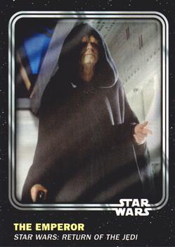 2016 Topps Star Wars Card Trader #7 The Emperor Front