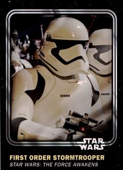 2016 Topps Star Wars Card Trader #56 First Order Stormtrooper Front