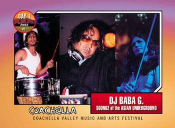 2002 Coachella #1 DJ Baba G. Soundz of the Asian Underground Front