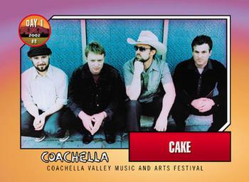 2002 Coachella #8 Cake Front