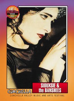 2002 Coachella #53 Siouxsie & the Banshees Front