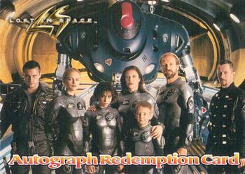 1998 Inkworks Lost in Space Movie - Autographs #NNO Redemption Card Front