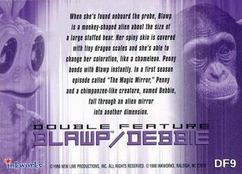 1998 Inkworks Lost in Space Movie - Double Feature Foil #DF9 Blawp / Debbie Back