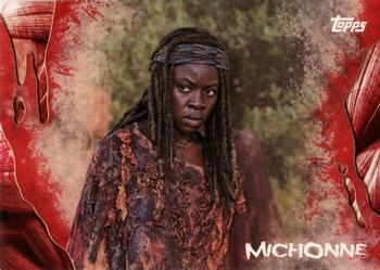 2016 Topps The Walking Dead Survival Box #4 Michonne Front