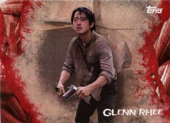 2016 Topps The Walking Dead Survival Box #5A Glenn Rhee Front