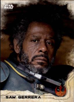2016 Topps Star Wars Rogue One Series 1 #6 Saw Gerrera Front