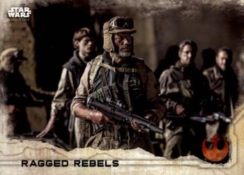 2016 Topps Star Wars Rogue One Series 1 #63 Ragged Rebels Front