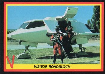 1984 Fleer V #2 Visitor Roadblock Front