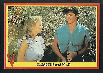 1984 Fleer V #27 Elizabeth and Kyle Front