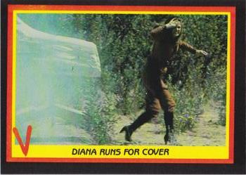 1984 Fleer V #43 Diana Runs for Cover Front