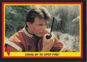 1984 Fleer V #54 Stand By To Open Fire! Front