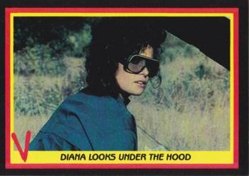 1984 Fleer V #58 Diana Looks Under the Hood Front