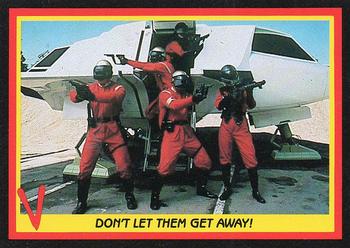 1984 Fleer V #61 Don't Let Them Get Away! Front