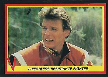 1984 Fleer V #66 A Fearless Resistance Fighter Front